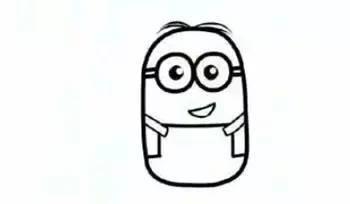 小黄人怎么画吃瓜视频,创意动画短视频解析